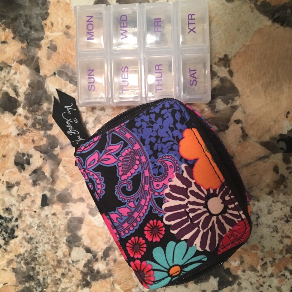 Vera Bradley Floral Fiesta Pill Box!